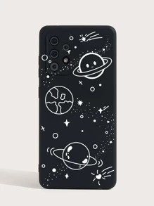 星空圖案手機殼 - 黑與白 - 查看 4