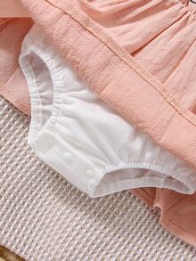 Đầm em bé Xù 2 trong1 Hoạt hình Khối Màu - Nhiều màu - Xem 4