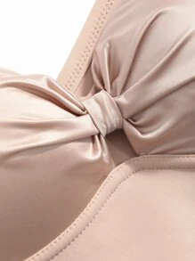 DAZY Sujetador sin aro unicolor - Albaricoque - Ver 3