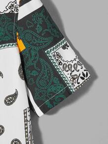 Manfinity Men Paisley Print Shirt - Multicolor - View 4