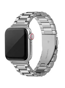 不銹鋼錶帶適用於Apple Watch - 銀色 - 查看 1