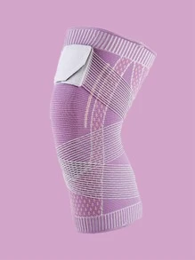 1pc Striped Sports Knee Pad - Pink - View 4