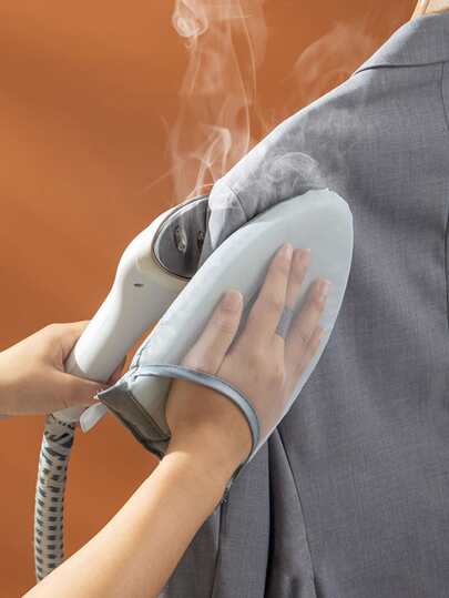 1 件迷你熨衣板，手持式迷你耐热熨烫垫，带指环的防水防蒸汽手套，服装蒸汽熨斗手套，适用于衣领、口袋、领带家居装饰、家居装饰、适用于厨房、卧室、家庭、办公室、学校、返校用品