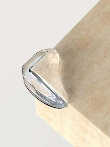 10入組透明桌子保護套 - 無色 - 查看 1