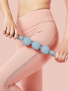 1pc Yoga Massage Stick - Multicolor - View 1