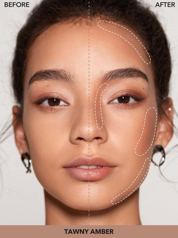 SHEGLAM Snatch 'n' Define StickTawny Amber Cream Contour Stick Long