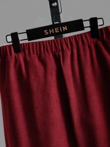 SHEIN Boys Bow Front Shirt & Vest Jacket & Trousers - Multicolor - View 8