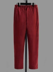 SHEIN Boys Bow Front Shirt & Vest Jacket & Trousers - Multicolor - View 10