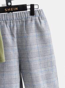 SHEIN Boys Cut And Sew Tee & Shorts - Multicolor - View 4