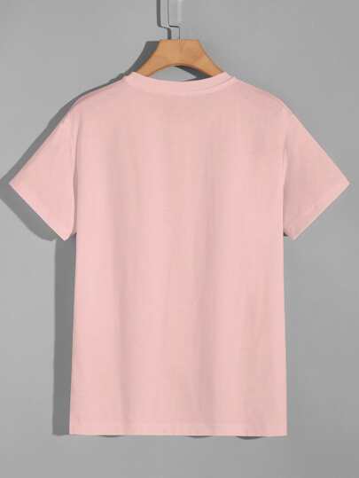 Manfinity ModaGents Guys Rose Print Tee