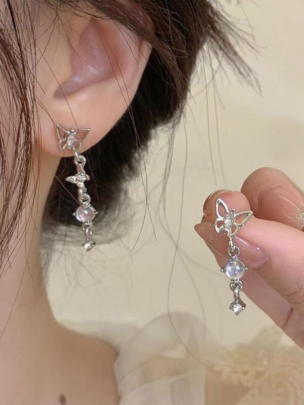 Butterfly Decor Earrings SHEIN USA