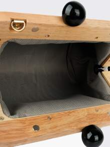 女士手拿包、晚装斜挎包、女孩设计师时尚条纹手提包、时尚新奇零钱包，适合新娘婚礼派对俱乐部、母亲节礼物 - 彩色 - 查看 4