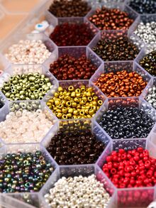 1 caja Set accesorio de joya DIY 3MM cuenta - Multicolor - Ver 4