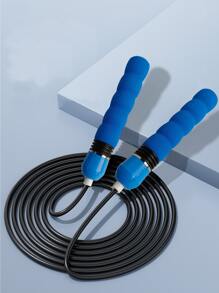 1pc Adjustable Skipping Jump Rope - Blue - View 1