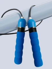 1pc Adjustable Skipping Jump Rope - Blue - View 3
