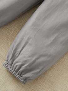 Baby Boy Button Front Sleeveless Shirt & Trousers - Multicolor - View 4