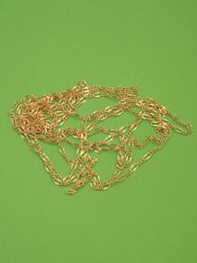 1strand Chain DIY Jewelry Accessory - Yellow Gold - View 2