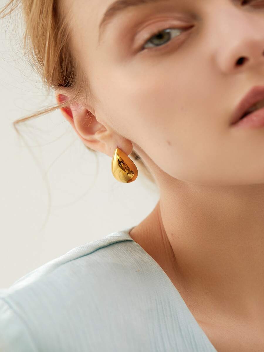 Water-drop Shaped Stud Earrings | SHEIN USA