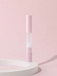 1入組4毫升粉色無氣透明扭紋筆空指甲油筆，帶刷頭，唇彩容器塗抹器生長液管 - 淺粉色 - 查看 1