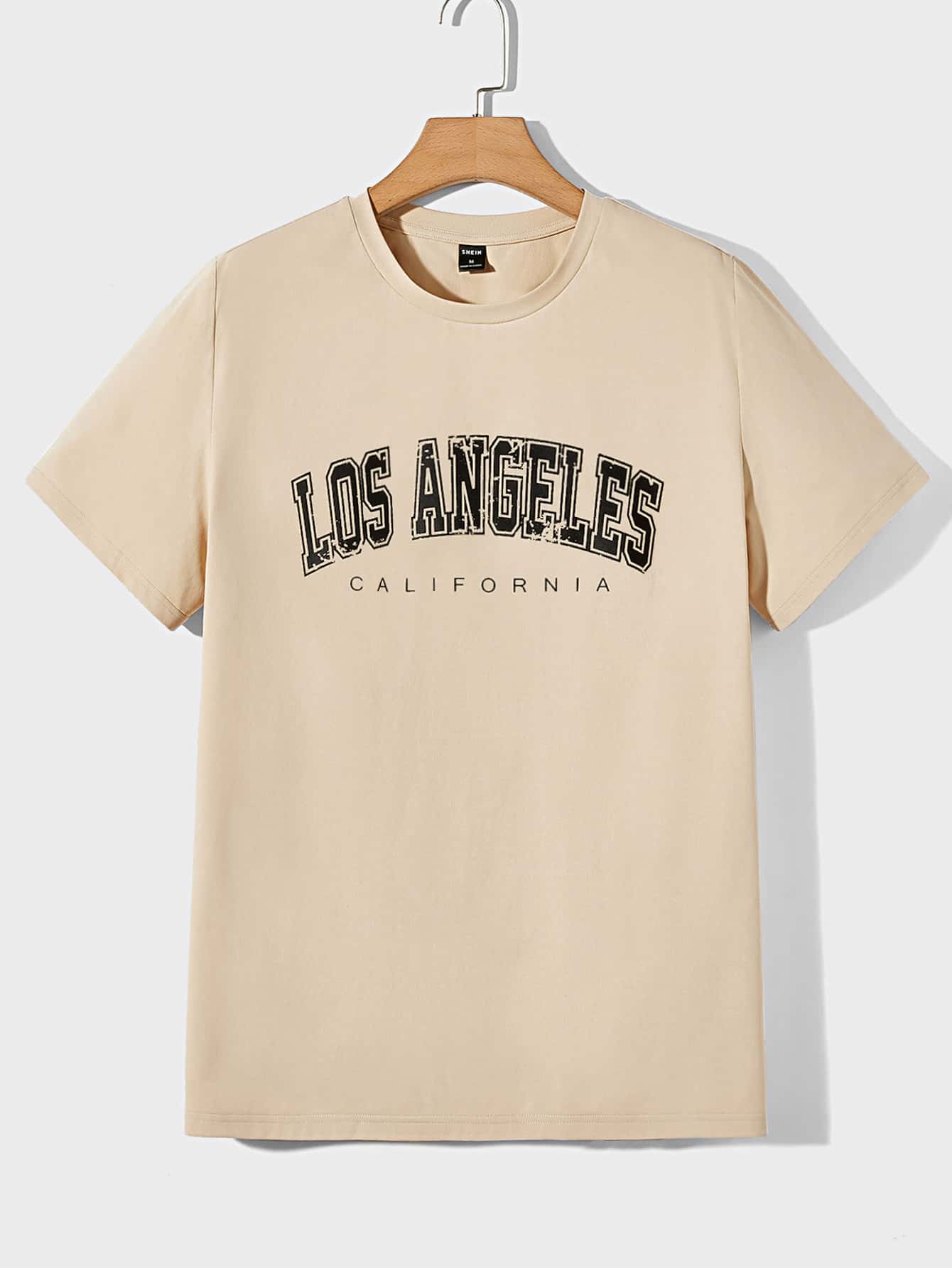 Manfinity RebelGame 男士字母圖案T恤