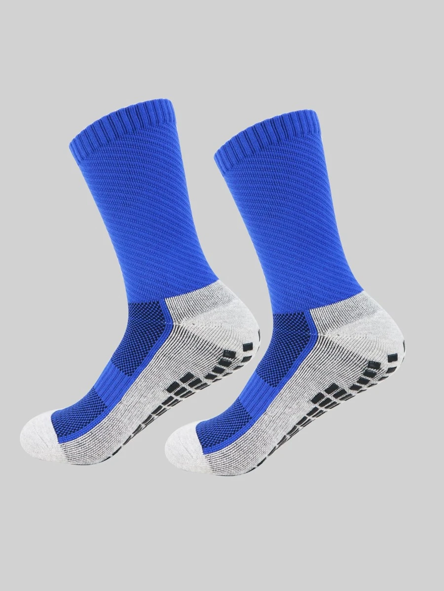 1pair Anti-slip Sports Socks - Multicolor - View 1