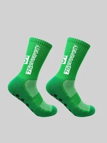 1pair Anti-slip Sports Socks - Multicolor - View 2