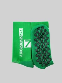 1pair Anti-slip Sports Socks - Multicolor - View 4