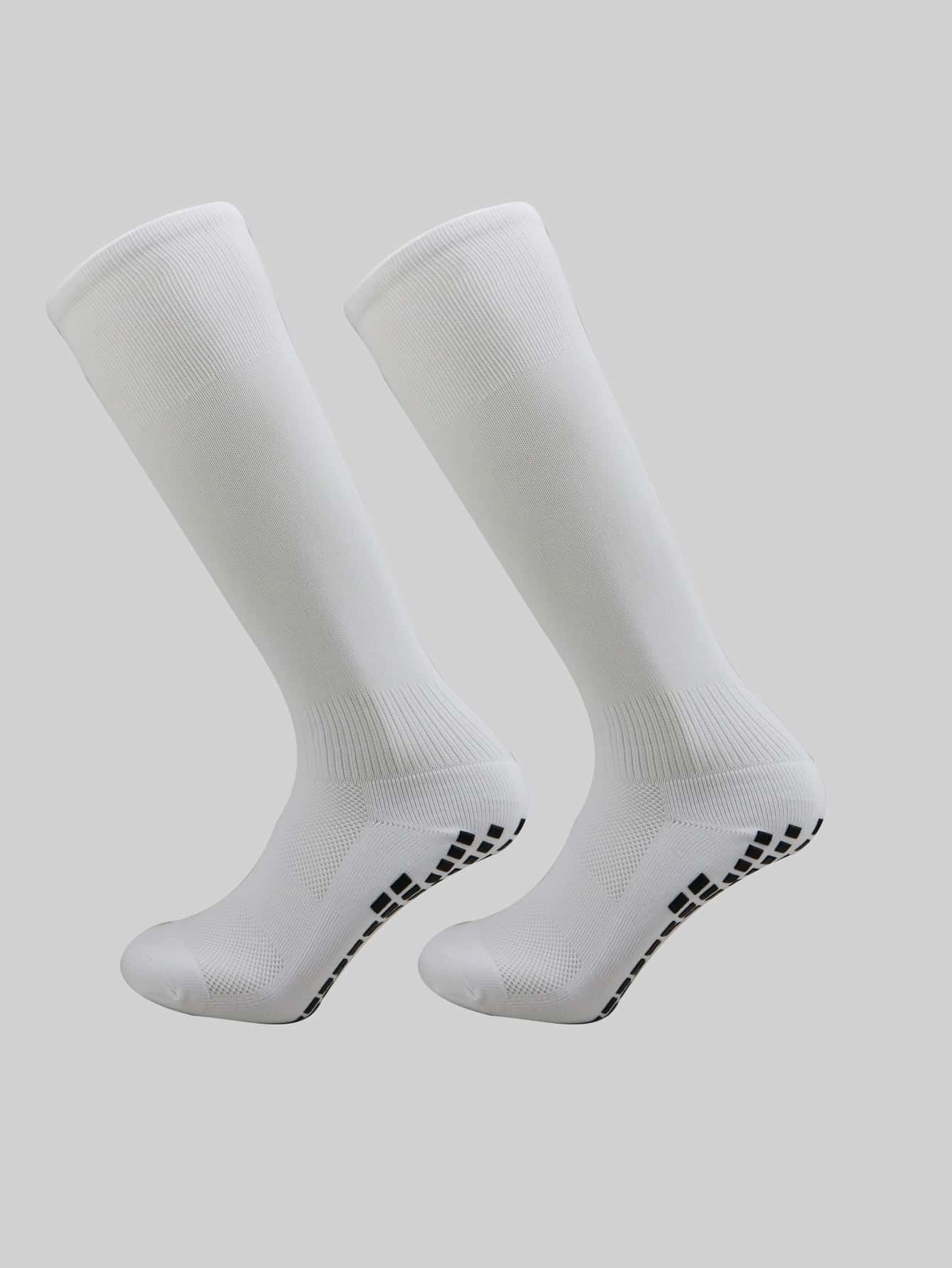 1pair Anti-slip Sports Socks - Black and White - View 1