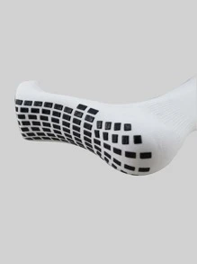 1pair Anti-slip Sports Socks - Black and White - View 3