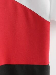 Boys Letter Graphic Colourblock Tee - Multicolor - View 5