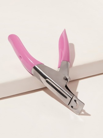 קוצץ ציפורניים מקצועי 1pc לקצוות ציפורניים מלאכותיות, חותך ציפורניים אקרילי בצורת U/צרפתית/מרובע, מתאים למניקור ציפורניים בצורות שונות, ציוד לציפורניים, כלי ציפורניים, כלי ציפורניים, חזרה לבית הספר, ציפורניים, כלי ציפורניים לציפורניים עיתונות