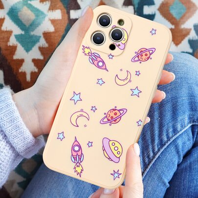 Planet Pattern Phone Case