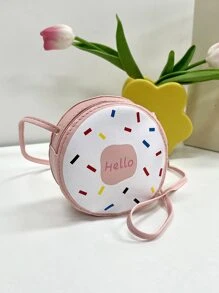 Girls Cartoon Print Novelty Bag - Pink - View 6