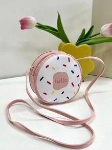 Girls Cartoon Print Novelty Bag - Pink - View 7