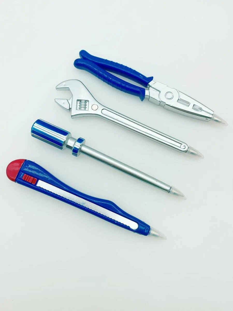 1pc Random Pattern Ballpoint Pen - Multicolor - View 1