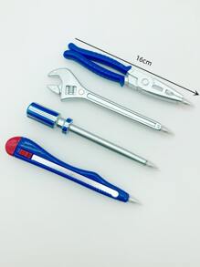 1pc Random Pattern Ballpoint Pen - Multicolor - View 3