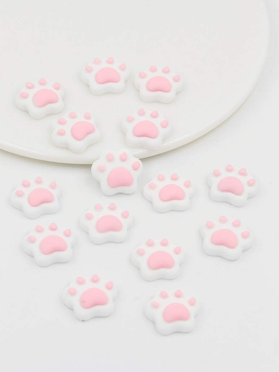 Dễ thương 15 chiếc Paw Design DIY Phụ kiện tóc - Nhiều màu - Xem 1