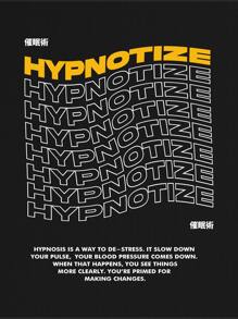 Rainydazed Boys Slogan Graphic Tee - Black - View 2