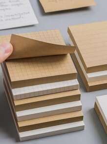 1pc Mixed Pattern Sticky Note - Multicolor - View 2