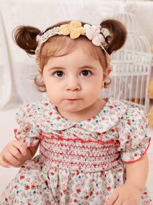 3 chiếc băng đô trang trí hoa cho bé yêu ngày lễ tình nhân - Nhiều màu - Xem 2