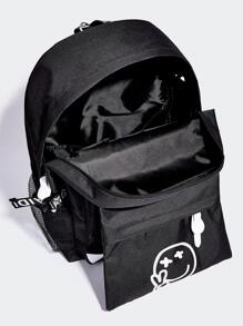 Luminous Backpack Men, Large Capacity Travel Rucksack, Daily Casual Backpack, Great (Printed Webbing Is Random) For Men Student Winter Gifts Multi-Functional Outdoor Men's Backpack Vacation Chest Bag For Men Side Bags For Men Satchel Bag Hobo Bag Hip Bag Gifts For Men Valentine Day Black Bag Travel Essentials Holiday Essentials School Bag Camping Travel Bag Stickers Summer Back To School Valentine Gifts For Men Laptop Case The Sporty Life Bag Pack Backpacks Travel Must Haves Large Bag Spring, School Supplies, School Backpack, School Bag, Backpack For School, Back To School Backpack, School Bookbag, Big Backpack, Backpack School, Back To School Bags, Waterproof, Laptop Compartment, Lightweight, Portable, Classic Casual, Cute, Boys And Men, Perfect For Back To School, First Day Of School, Elementary School