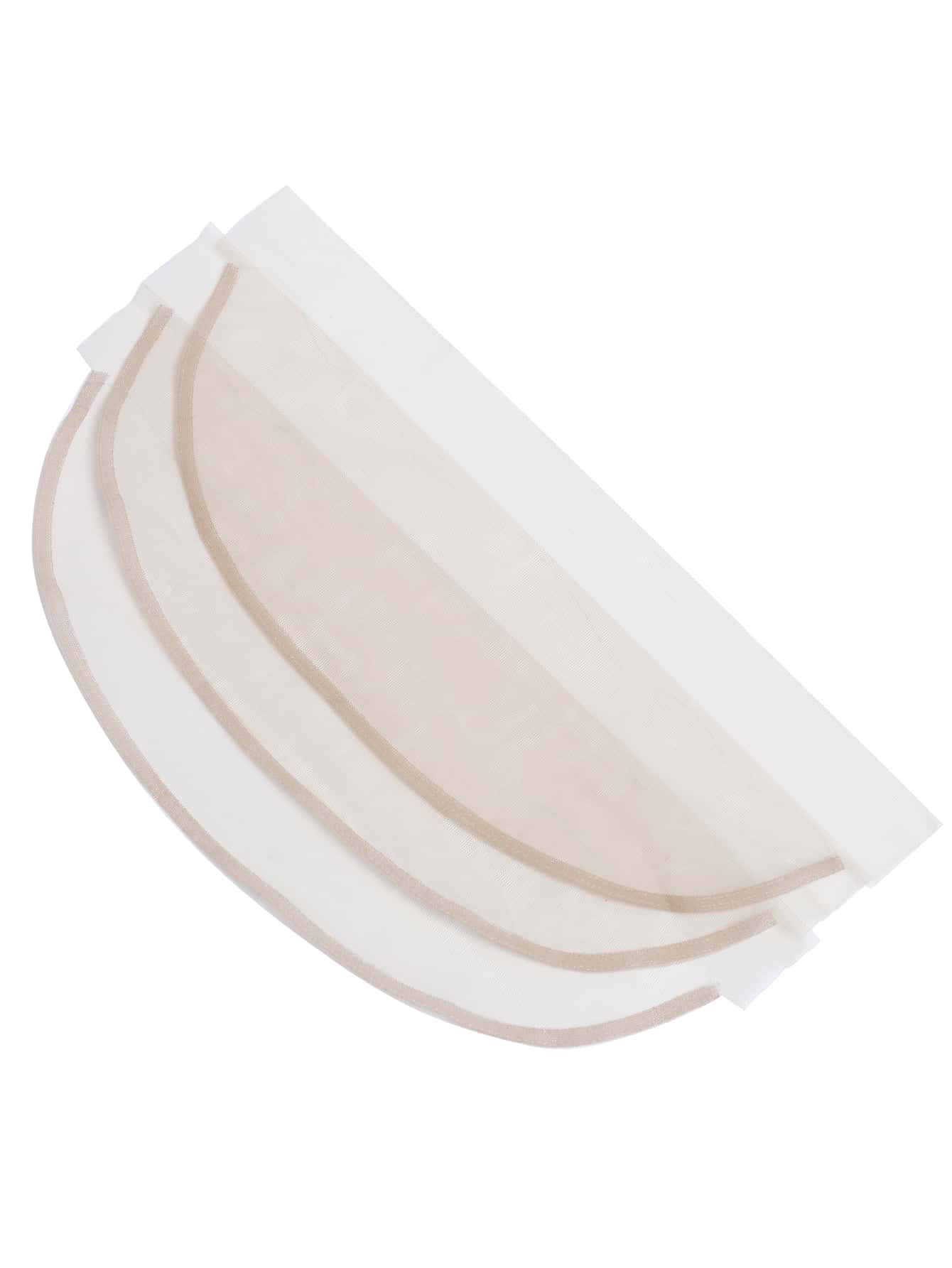 3 piezas 13*4 con encaje red para Peluca - Marrón - Ver 1