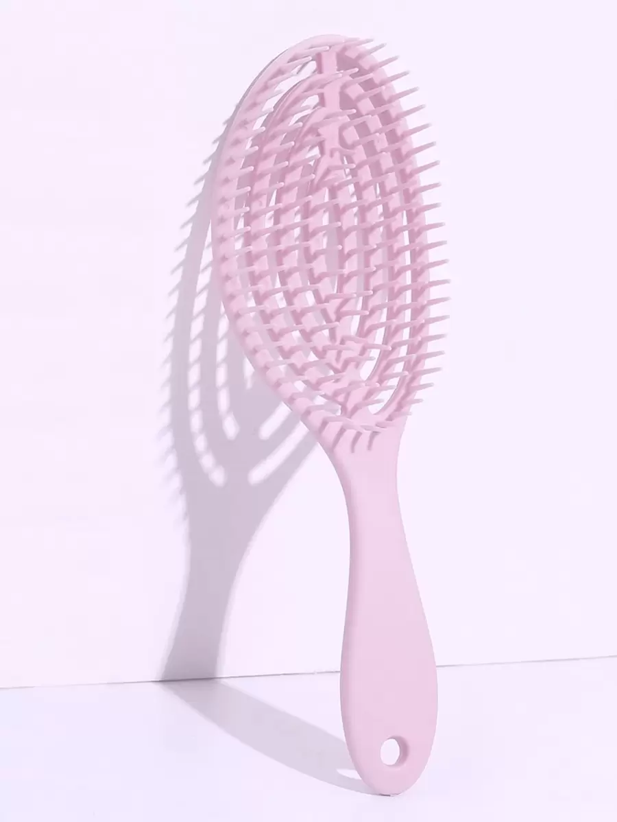 1支镂空实心发梳，发刷，梳子，美发工具，美发产品及配件，适用于理发店、美容院、旅行必备、返校季、旅行度假必备、女士美发配件、刷子、发刷、边缘刷、梳发、梳发、解结刷、球形刷、迷你发刷、发刷套装、木梳、发刷、梳子、后梳、发刷、边缘刷、梳发、发刷套装、梳发、迷你发刷、解结刷、美发产品、美发工具、美发用品、护发、卷发刷、理发师、理发配件、美发设备、旅行必备、旅行必备、发型、美发、发刷、后梳、造型刷、卷发刷、边缘刷、梳发、梳发、发刷套装、梳发、卷发梳、解结刷、女士发刷、头发、旅行、头发产品、美发工具、美发用品、理发师、理发配件、理发店、美发设备 - 粉色 - 查看 1