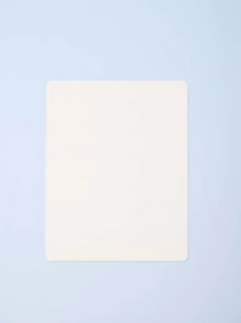 1pc Silicone Eyebrow Tattoo Practice Skin - Black and White - View 2