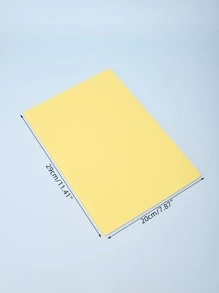 1pc Silicone Tattoo Practice Skin - Yellow - View 3