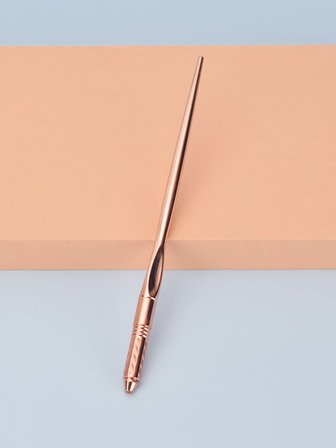 1pc Manual Tattoo Pen Without Needle - Bronze - View 1