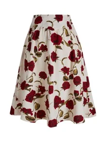 SHEIN Clasi Váy Plus Size Hoa Thanh lịch - Nhiều màu - Xem 1