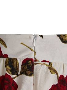 SHEIN Clasi Váy Plus Size Hoa Thanh lịch - Nhiều màu - Xem 5