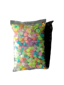 500 piezas guijarro decorativo brillante en oscuro - Multicolor - Ver 3