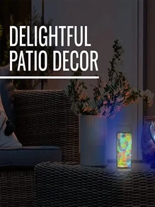 500pcs Glow In The Dark Random Decorative Pebble - Multicolor - View 5